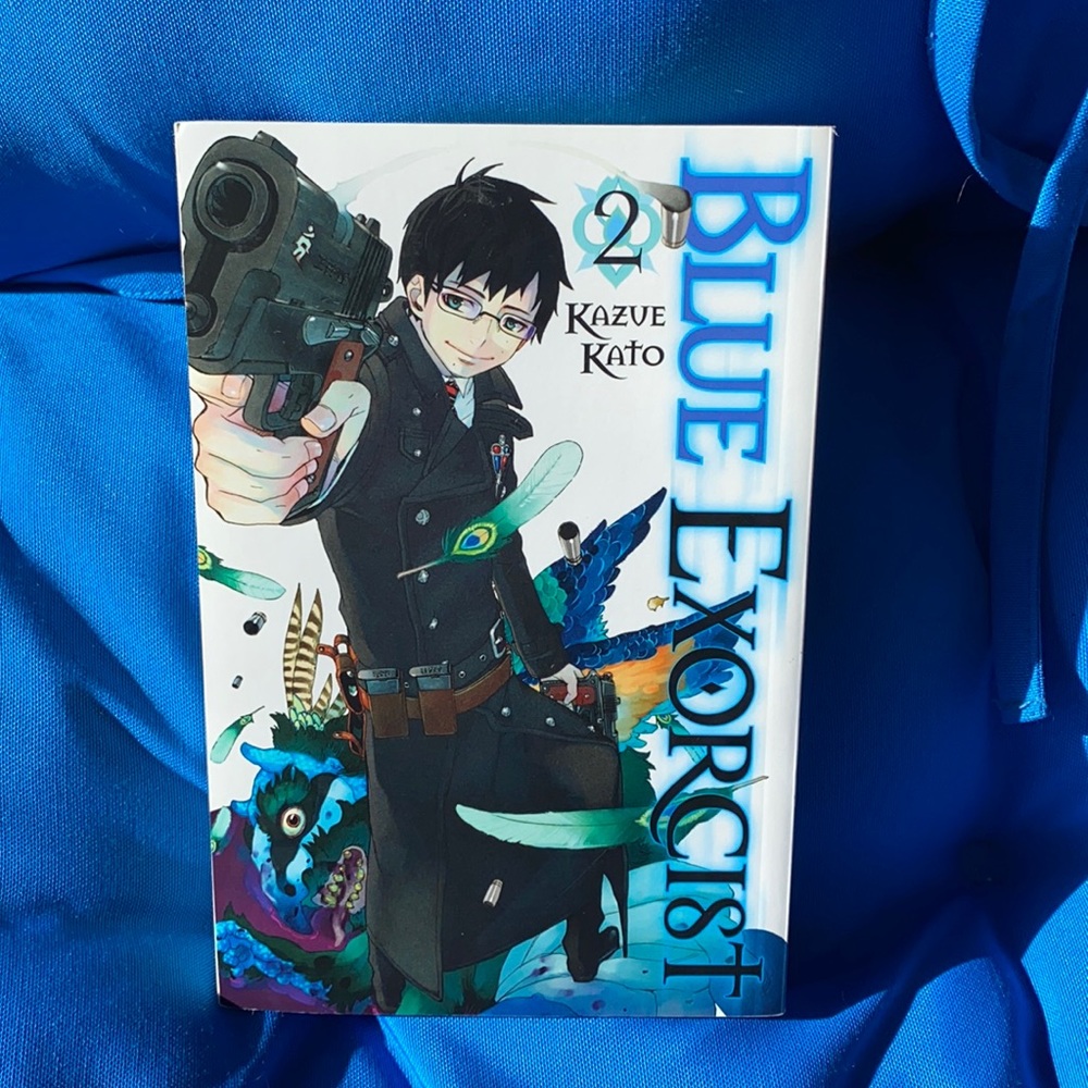 Anime Comic Blue Exorcist Volume 2 By Kazue Kato Funimation ExcellentCondition